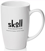 Ceramic Mugs: 17oz White Sausalito Wide Mouth Mugs